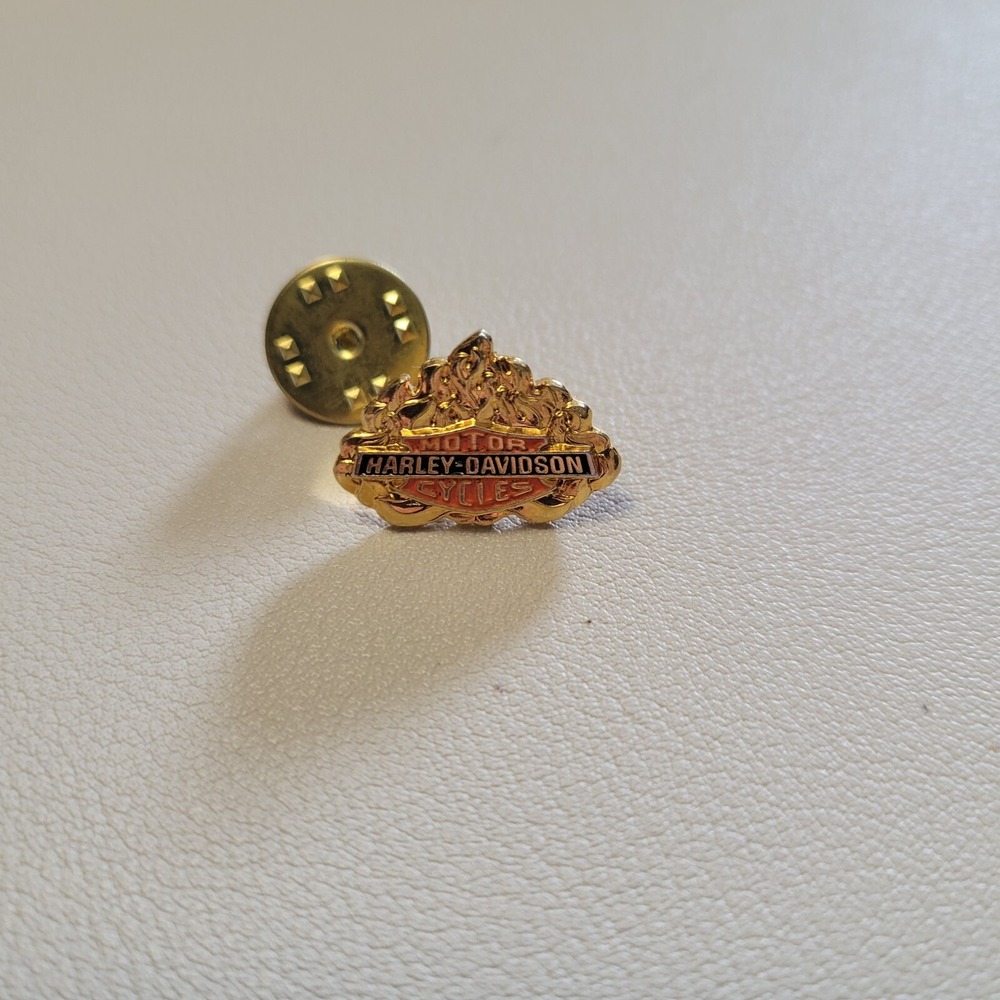 Vintage Official Harley Davidson Solid Brass Pin‎ - Baron 1998